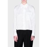 Armani Exchange Pamuklu Regular Fit Göğüs Cep Detaylı Gömlek Kadın Gömlek XW002700 AF25758 F0028 - Beyaz