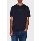 Armani Exchange Pamuklu Regular Fit Logo Baskılı Bisiklet Yaka T Shirt Erkek T Shirt XM001280 AF10361 UB101 - Lacivert - 2XL