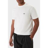 Armani Exchange Pamuklu Regular Fit Logolu Bisiklet Yaka T Shirt Erkek T Shirt XM001568 AF10358 U0009 - Beyaz - XL