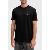 Armani Exchange Pamuklu Regular Fit Logolu Bisiklet Yaka T Shirt Erkek T Shirt XM001568 AF10358 UC001 - Siyah