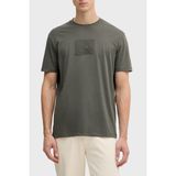 Armani Exchange Pamuklu Regular Fit Logolu Bisiklet Yaka T Shirt Erkek T Shirt XM002456 AF10356 U8144 - Haki