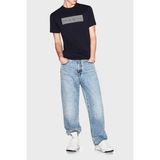 Armani Exchange Pamuklu Regular Fit Logolu Bisiklet Yaka T Shirt Erkek T Shirt XM002472 AF10356 UB101 - Lacivert - 2XL