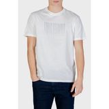 Armani Exchange Pamuklu Regular Fit Logolu Bisiklet Yaka T Shirt Erkek T Shirt XM002519 AF10334 U0009 - Beyaz - 2XL