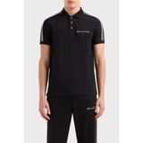 Armani Exchange Pamuklu Regular Fit Polo Yaka T Shirt Erkek Polo Yaka T Shirt 8nzfsg ZJ81Z 1200 - 2XL - Siyah