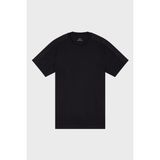 Armani Exchange Pamuklu Regular Fit Şerit Detaylı Bisiklet Yaka T Shirt Erkek T Shirt XM001283 AF10361 UC001 - Siyah - XL
