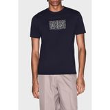 Armani Exchange Pamuklu Slim Fit Bisiklet Yaka T Shirt Erkek T Shirt XM002784 AF10356 UB096 - Lacivert