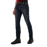 Armani Exchange Pamuklu Slim Fit Normal Bel Dar Paça Jeans Erkek KOT PANTOLON XM000070 AF15833 MB001