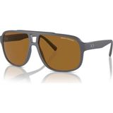 Armani Exchange Polarize Güneş Gözlük Erkek Gözlük 0AX4104S 824983 61 - Gri