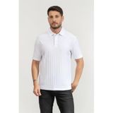 Armani Exchange Polo Yaka T-Shirt, 2XL, XM001292AF10337, Beyaz, Erkek