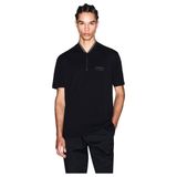 Armani Exchange Polo Yaka T-Shirt Siyah, XL, TYCE612333A4E35AA8A6C9A00, BLACK BEAUTY, Erkek