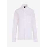 Armani Exchange Regular Fit Ekru Düz Erkek Gömlek 6DZC21 ZN2VZ 1116 - S
