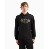Armani Exchange Regular Fit Kapüşonlu Efektli Logo Baskılı Sweat Erkek SWEAT XM000332 AF12269 UC001