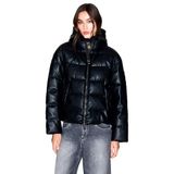 Armani Exchange Regular Fit Kapüşonlu Kapitoneli Parlak Şişme Mont Bayan MONT XW000673 AF16106 UC001