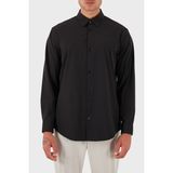 Armani Exchange Regular Fit Klasik Yaka Uzun Kollu Gömlek Erkek Gömlek XM001567 AF19193 UC001 - Siyah