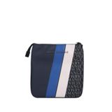 Armani Exchange Siyah - Mavi - Beyaz Erkek 21x22x3 cm Postacı Çantası XM000164