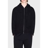 Armani Exchange Streç Pamuklu Relaxed Fit Kapüşonlu Sweat Erkek Sweat XM000967 AF16222 UC001 - Siyah
