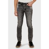 Armani Exchange Streç Pamuklu Skinny Fit Normal Bel Dar Paça Jeans Erkek KOT PANTOLON XM000070 AF13264 M8088 - Gri - 31