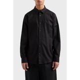 Armani Exchange Tümü Logolu Pamuk Regular Fit Gömlek Erkek Gömlek XM000431 AF13131 FC041 - Siyah - XL