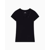 Armani Exchange V Yaka T-Shirt, S, XW001355AF16294, Siyah, Kadın