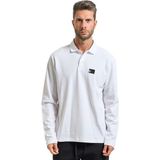 Armani Exchange XM001394AF16262 Erkek Polo Tişört - Beyaz - XL