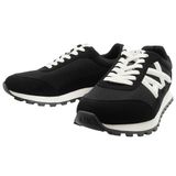 Armani Exchange XM001960 AF19388 Erkek Düşük Kesim Spor Ayakkabı Siyah × Beyaz, siyah, 26.5~27.0 cm