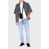 Armani Exchange Yırtıklı Streç Pamuklu Skinny Fit Normal Bel Dar Paça Jeans Erkek KOT PANTOLON XM000070 AF15188 MB003