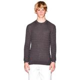 Armani Exchange Yün Karışımlı Regular Fit Bisiklet Yaka Dalgalı Dokuma Kazak Erkek KAZAK XM001560 AF11982 F8034