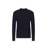 Armani Exchange Yün Karışımlı Regular Fit Bisiklet Yaka Dalgalı Dokuma Kazak Erkek KAZAK XM001560 AF11982 FB065
