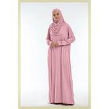 Armanım Tek Parça Namaz ve Ümre Elbisesi - 50P-Pembe - Standart