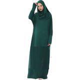 Armanım Tek Parça Namaz ve Ümre Elbisesi - Koyu Yeşil - Standart