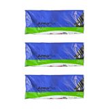 ArmaPlus Takviyeli Kalın Baskılı Beyaz Çanta Poşet Torba - 40x50 Cm. - 50 Adetlik 3 Paket