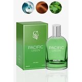 Armasari Pacific Green EDT Erkek Parfüm 100ML | Fresh Marina | Deniz Notaları, Deri, Paçuli - 100 ml