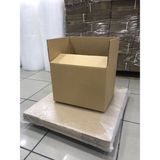 Armatech Endüstriyel Aybas Koli Kutu Taşınma Seti, 40X30X30CM 10’lu Çift Oluklu Boş Karton, 1.adet Koli Bandı, 40GR. 5mt Patpat - 1 Adet