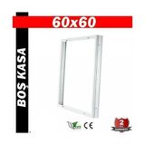 Armatür Boş Kasa 60X60 LED Panel Sıva Üstü Armatür Için Boş Kasa - Beyaz