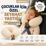 Armegeda Seyahat Yastığı Çocuk Serisi-Bulut Krem