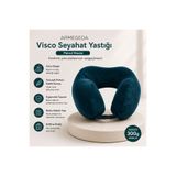 armegeda sıradışı tasarımlar Armegeda Petrol Mavisi Visco Seyahat Yastığı