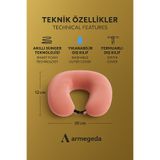 armegeda sıradışı tasarımlar Ortopedik Visco, Seyahat, Boyun, Yastığı, Rahat, Uyku, PEMBE, kadifemsi