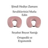 armegeda sıradışı tasarımlar Visco Seyahat Ortapedik Boyun Destek Yastığı ikil seti