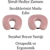 armegeda sıradışı tasarımlar Visco seyahat Ortapedik Boyun Yastığı ikili siyah pembe