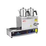 Armeka 20 Litre Çay Kazanı Sanayi Tipi Çaymatik Platin Pleytli Kahveci Kazanı Kahve Ve Çay Ocağı