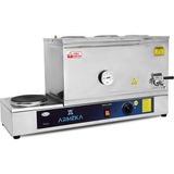 Armeka Platin 40 L Pleytli Çay Kazanı Kahveci Kazanı Kahve ve Çay Ocağı - Gri
