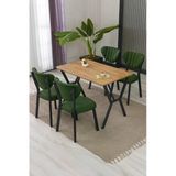 Armens Life Mobilya, Lojistik & Elektronik Ticaret Armens Life Mobilya, Lojistik & Elektronik Ticaret Elma Modeli Masa Sandalye Takımı, 4 Sandalye 1