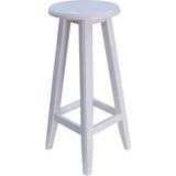 Armes Ev Concept Ahşap Bar Taburesi 70 cm - Beyaz