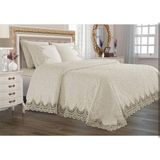 Armes Home Battaniye Pike Takımı - Krem - 240 x 250 cm