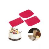 Armese Hamur Kazıyıcı 3'Lü Set (Pasta Şekillendirici Kesici Kazıyıcı Dekoratör) Kp-101