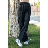 armicem Çift Kargo Cepli Bol Paça Kız Çocuk Eşofman Altı