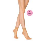 Armin Loretta Ten Fit 15 İnce Parlak Kısa 6 Adet Kadın Soket Çorap