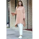 Armin Tesettür Tunik Camel