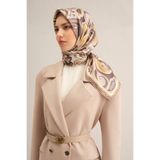 Armine %100 SURA İPEK EŞARP 9323D (S) (NOSTALJİ)-35