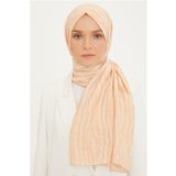 Armine 14-1286 Koyu Krem Şal